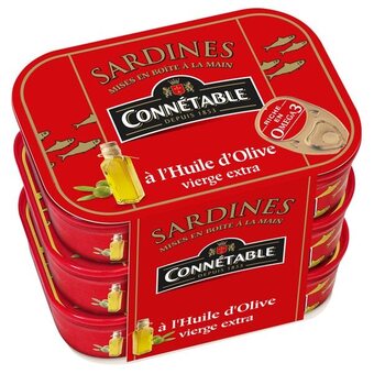 Carrefour Connetable sardines à l'huile offre