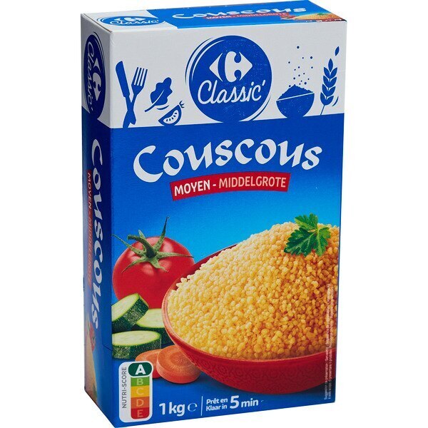 Promo Carrefour classic' couscous grain moyen chez Carrefour