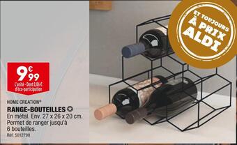 ALDI Home creation range-bouteilles offre