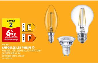 Philips ampoules led