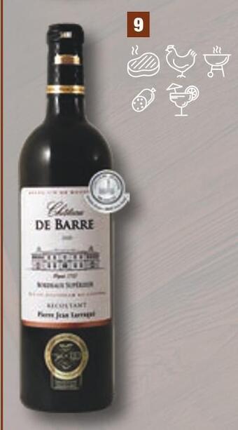 ALDI Château de barre bordeaux supérieur aoc offre
