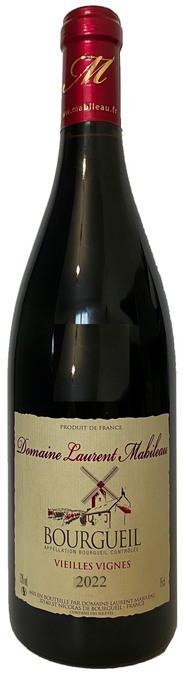 Gamm vert Aop bourgueil domaine laurent mabileau 2022 offre