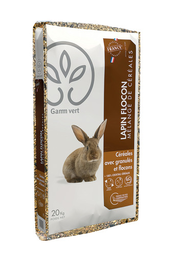 Gamm vert Mélange de céréales lapin flocon gamm vert offre
