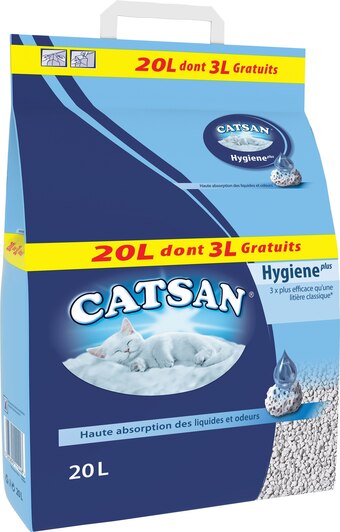 Gamm vert Litière hygiène plus catsan offre