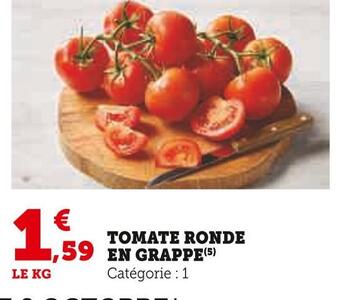 U Express Tomate ronde en grappe offre