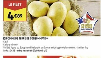 Leader Price A POMME DE TERRE DE CONSOMMATION offre