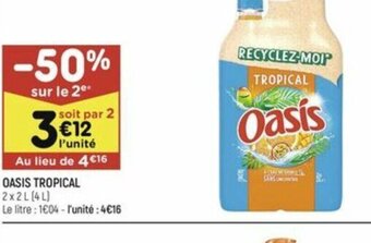 Leader Price OASIS TROPICAL offre
