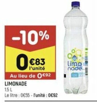 Leader Price LIMONADE offre