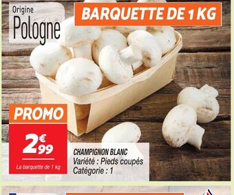 Netto CHAMPIGNON BLANC offre