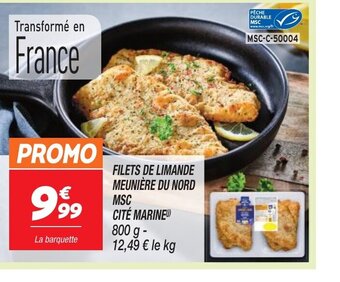 Netto FILETS DE LIMANDE MEUNIÈRE DU NORD offre