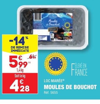 ALDI MOULES DE BOUCHOT offre