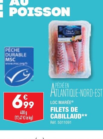 FILETS DE CABILLAUD