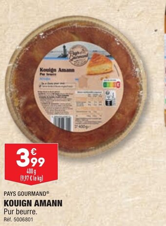 ALDI KOUIGN AMANN offre