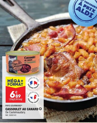 ALDI CASSOULET AU CANARD offre