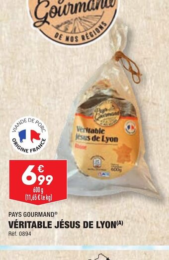 ALDI VÉRITABLE JÉSUS DE LYON offre