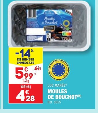ALDI MOULES DE BOUCHOT offre