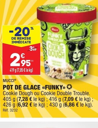 ALDI POT DE GLACE FUNKY offre