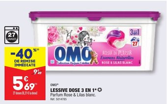 LESSIVE DOSE 3 EN 1