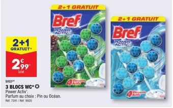 ALDI 3 BLOCS WC offre