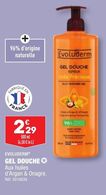ALDI GEL DOUCHE offre