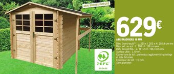 ABRI MADRIERS 19 MM
