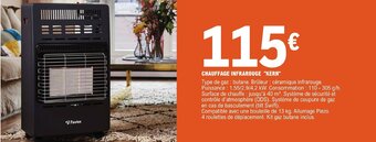 CHAUFFAGE INFRAROUGE "KERN"