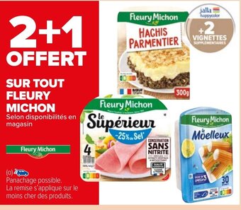 Carrefour Market SUR TOUT FLEURY MICHON offre