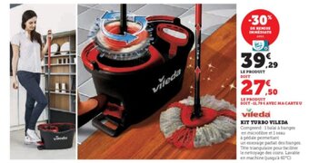 Hyper U KIT TURBO VILEDA offre