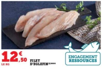 Hyper U FILET D'EGLEFIN offre