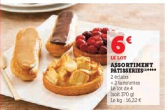 Hyper U ASSORTIMENT PATISSERIES.... offre