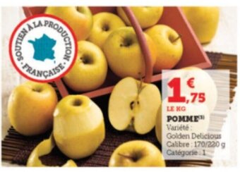 Hyper U POMME offre