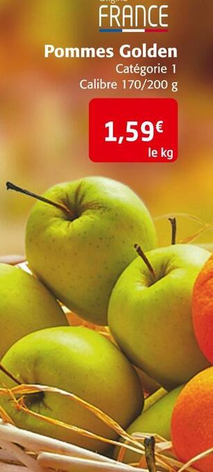 Colruyt Pommes golden offre