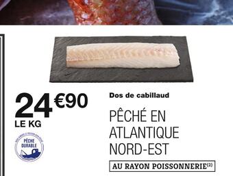 Monoprix Dos de cabillaud offre
