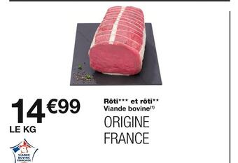 Monoprix Rôti et rôti offre