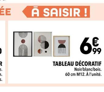 Supeco Tableau décoratif offre