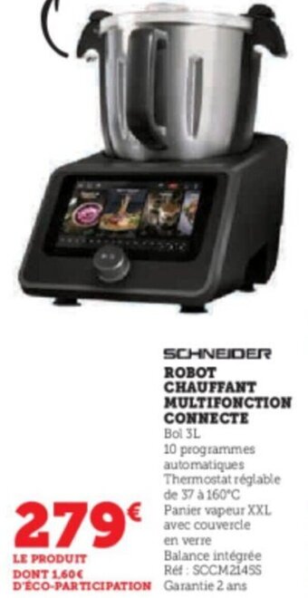 Super U Robot chauffant multifonction connecte offre