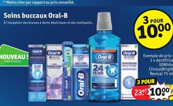 Kruidvat Soins buccaux Oral-B offre