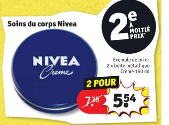 Kruidvat Soins du corps Nivea offre