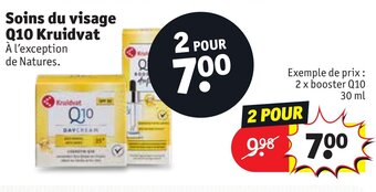 Soins du visage Q10 Kruidvat