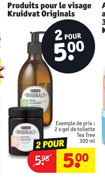 Kruidvat Produits pour le visage Kruidvat Originals offre