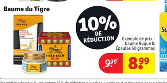 Kruidvat Baume du Tigre offre