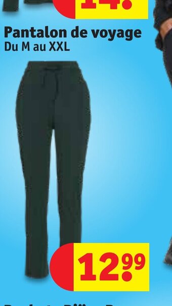 Kruidvat Pantalon de voyage offre