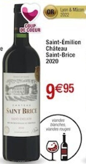 Cora x Carrefour Saint-Emilion Mayne de la Rose 2020 offre