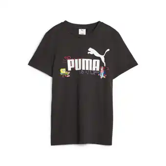 T-shirt puma x bob l'éponge enfant et adolescent puma