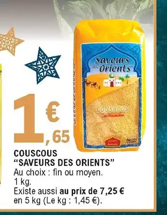 E.Leclerc Couscous offre