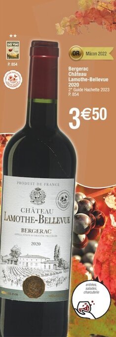 Cora x Carrefour Bergerac Château Lamothe-Bellevue 2020 offre