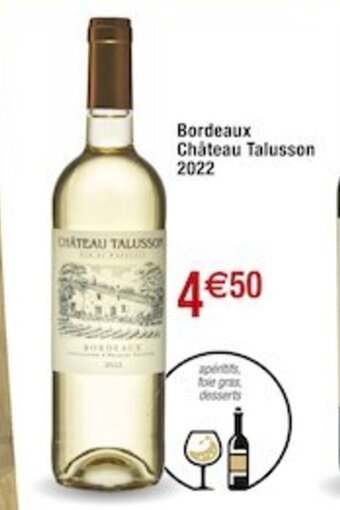 Cora x Carrefour Bordeaux Chateau Talusson 2022 offre