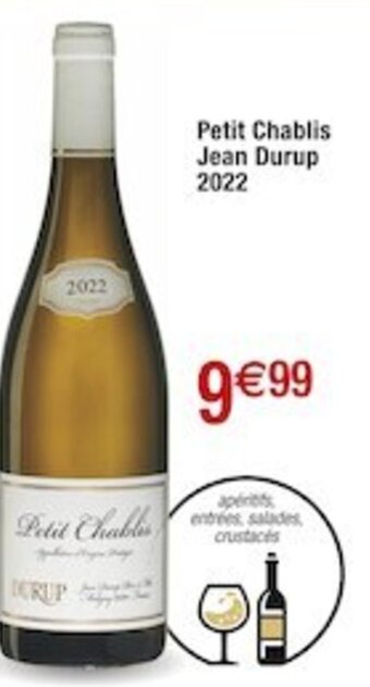 Cora x Carrefour Petit Chablis Jean Durup 2022 offre
