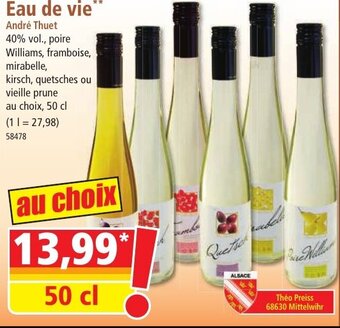 Norma Eau de vie offre