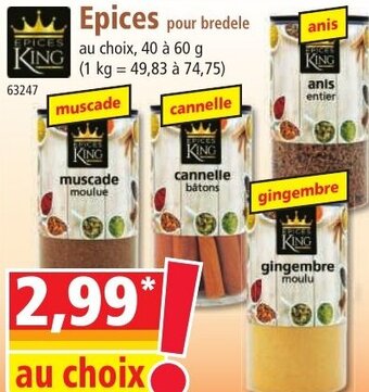Norma EPICES pour bredele offre